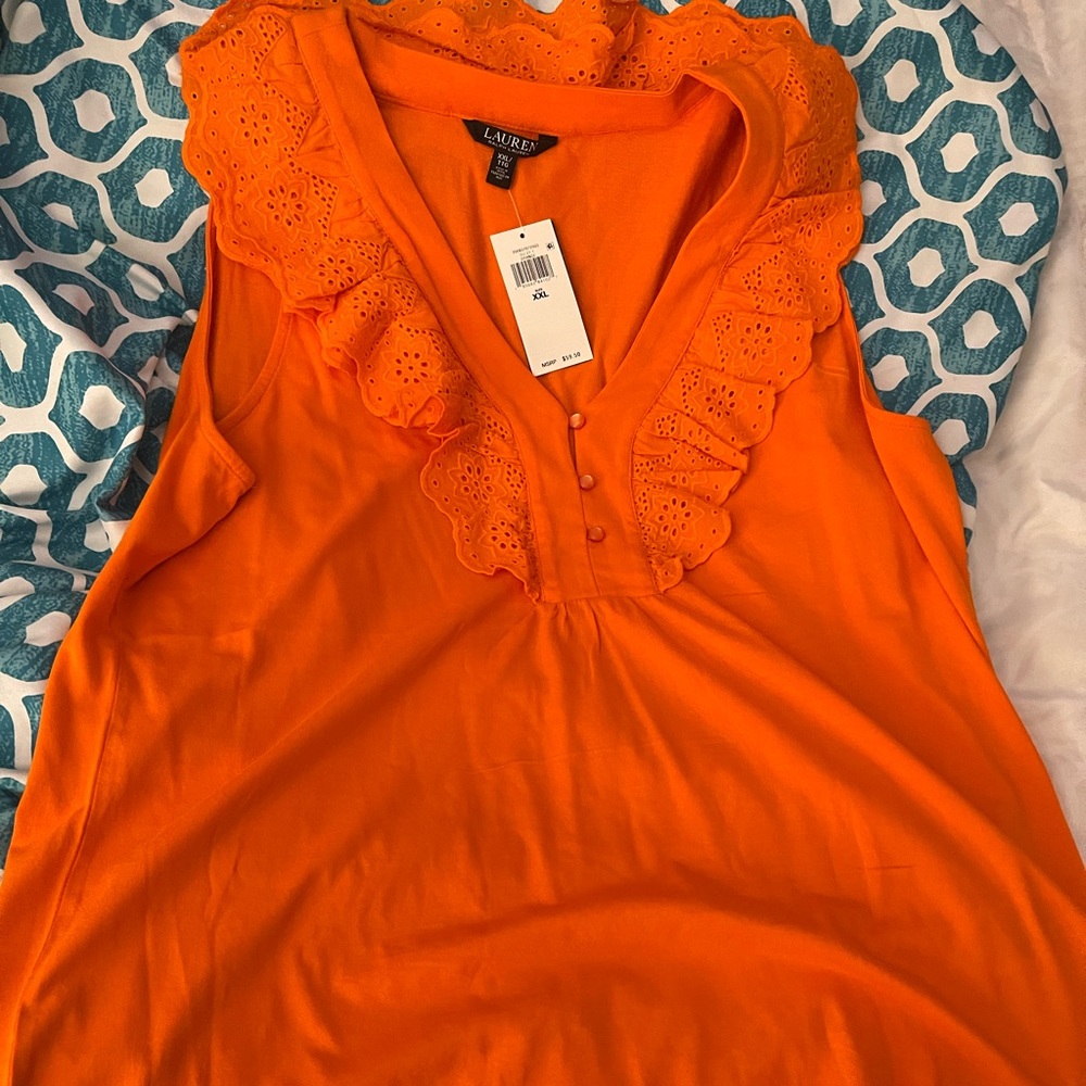 Ralph Lauren Sleeveless Summer Shirt